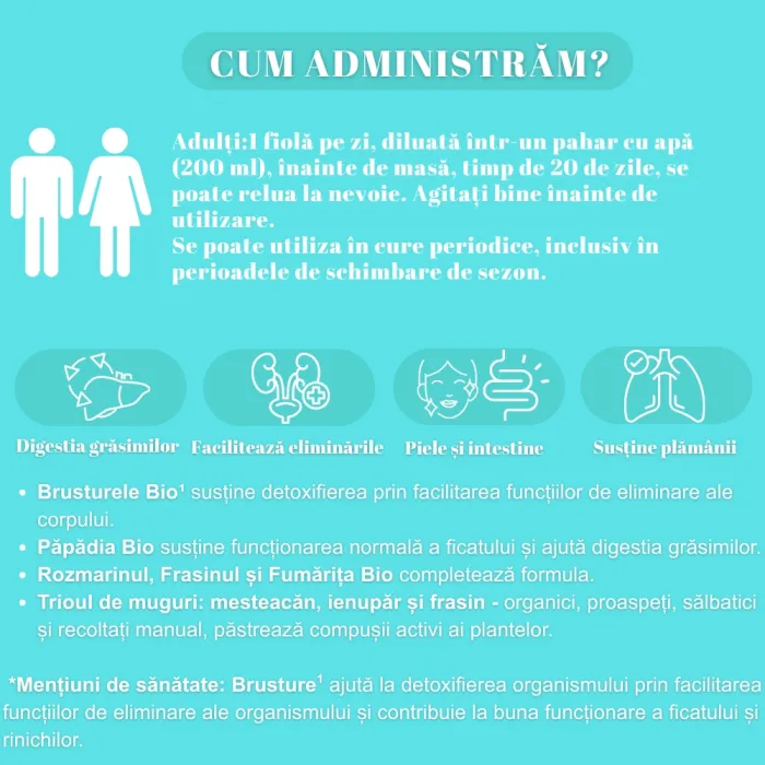 Detox Bio (20 fiole), Santarome