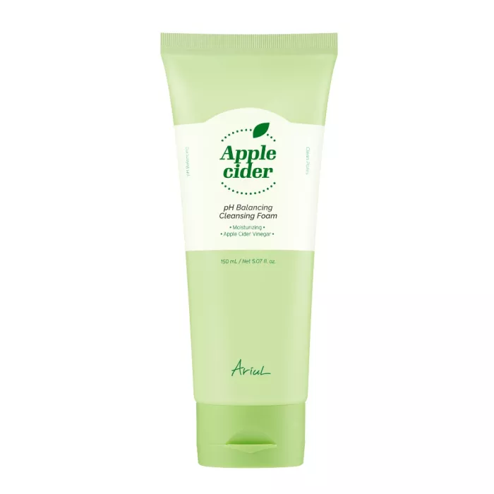 Spuma de curatare a tenului Apple Cider pH Balancing cu Otet din Cidru de Mere, (150ml), Ariul