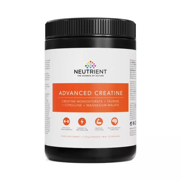 Advanced Creatine M+Taurine+Citrulline+Magnesium (524g), Neutrient