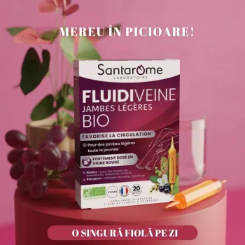 Fluidiveine Jambes Legeres Bio (20 fiole), Santarome