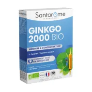 Ginkgo Bio 2000 (20 fiole), Santarome