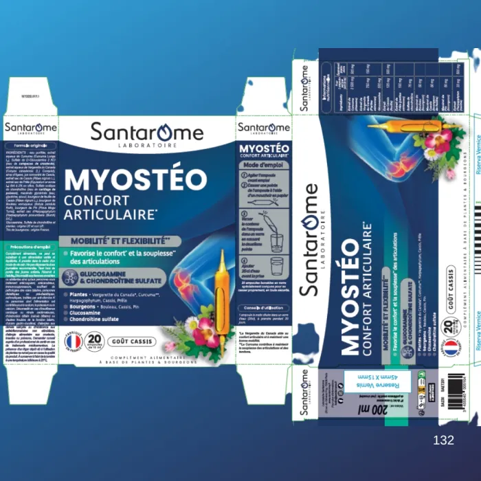 Confort Articular (20 fiole), Santarome
