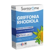 Griffonia Rhodiola (20 fiole), Santarome
