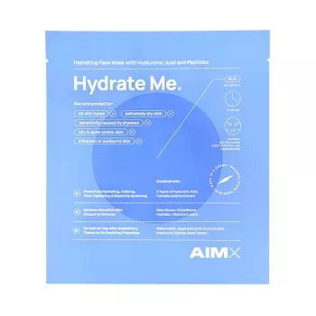 Masca Hydrate Me cu peptide, vitamina C si acid hialuronic (25ml), AIMX Masca Hydrate Me cu peptide, vitamina C si acid hialuronic (25ml), AIMX