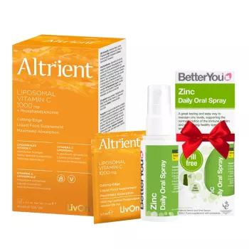 Pachet Altrient C (30 pliculete), LivOn Labs + Zinc Oral Spray (50 ml), BetterYou