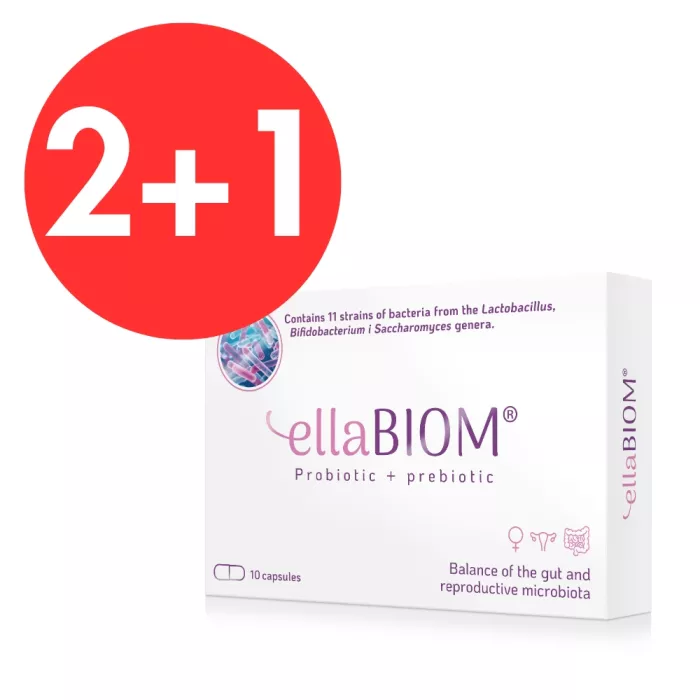 2+1 ELLABiom (10 capsule), Establo Pharma