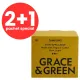 2+1 Tampoane din bumbac organic 100%, Super (18 buc), Grace and Green