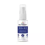 Vitamina D3+K2 Vegan Oral Spray (30ml), Neutrient