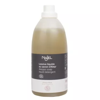 Detergent lichid cu sapun de ALEP cu aroma de trandafiri (2L), Najel