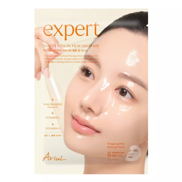 Masca Hidrogel Expert Niacin Vita 5% Piele Uscata și Terna, (23g), Ariul Masca Hidrogel Expert Niacin Vita 5% Piele Uscata și Terna, (23g), Ariul