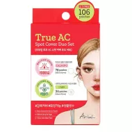 Plasturi Cosuri Inainte si Dupa True AC Spot Cover Duo Set, (106 buc), Ariul
