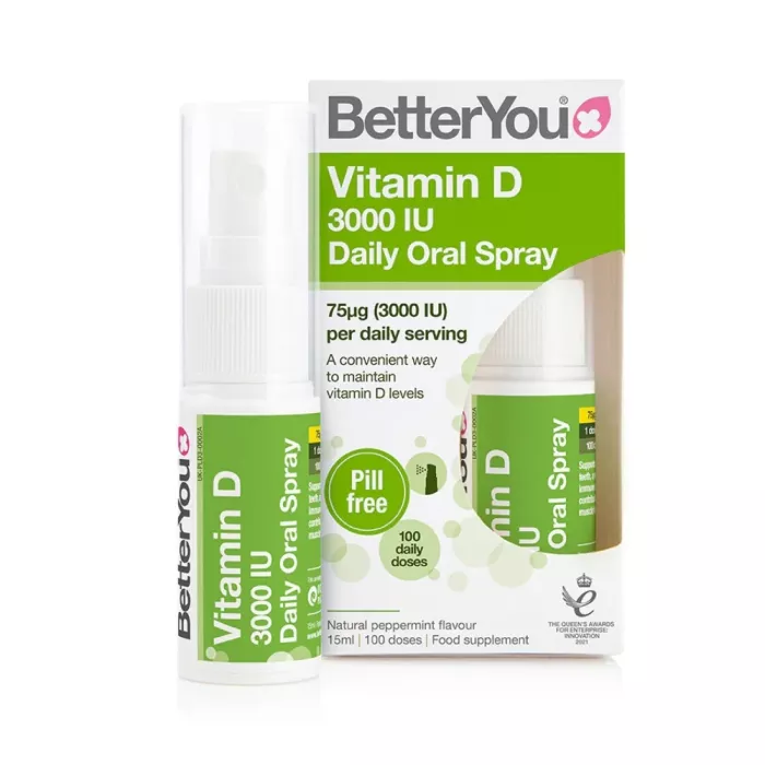 Vitamina D3 3000UI Spray Oral (15 ml), BetterYou Vitamina D3 3000UI Spray Oral (15 ml), BetterYou