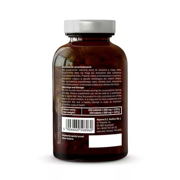 Bio Moringa - 250 tablete x 500mg -(125g), Diet-Food Bio Moringa - 250 tablete x 500mg -(125g), Diet-Food