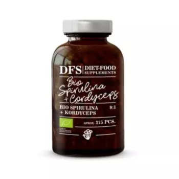 Bio Spirulina + cordyceps - 375 tablete bio x 400mg - (150g), Diet-Food Bio Spirulina + cordyceps - 375 tablete bio x 400mg - (150g), Diet-Food
