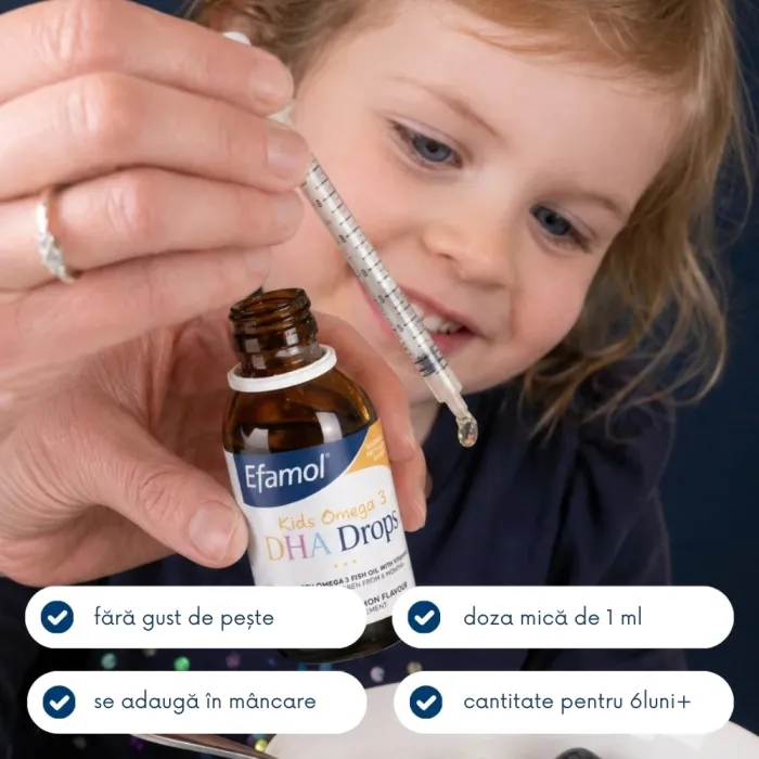 Kids Omega 3 DHA Drops (60ml), Efamol®