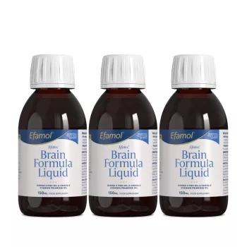 Economy Pack Efalex® Brain Formula cu DHA (150ml), Efamol®