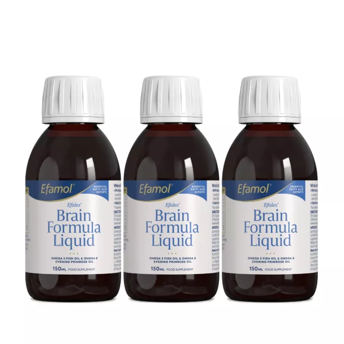 Economy Pack Efalex® Brain Formula cu DHA (150ml), Efamol®