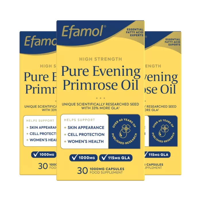 Economy Pack Pure Evening Primrose Oil 1000mg (30 capsule), Efamol®