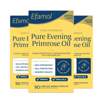 Economy Pack Pure Evening Primrose Oil 500mg (90 capsule), Efamol®