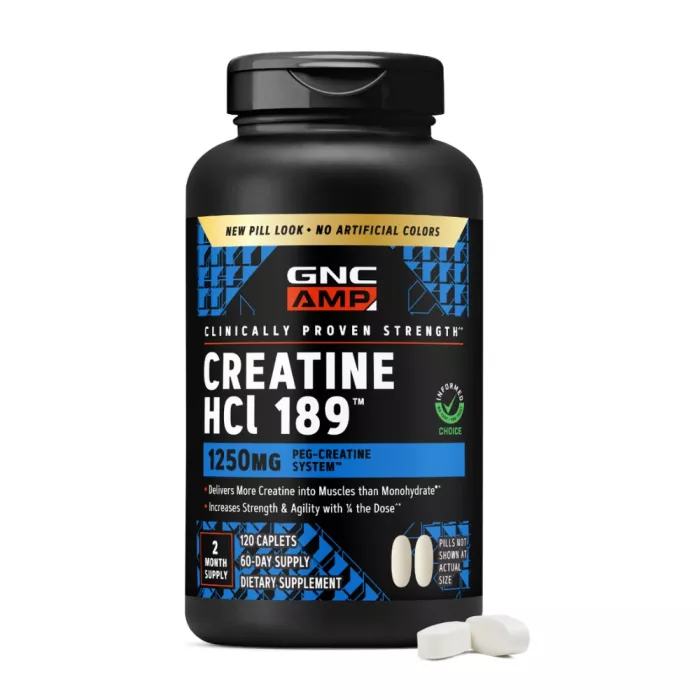 Creatina hidroclorid cu administrare si absorbtie rapida (120 Tb), GNC Live Well