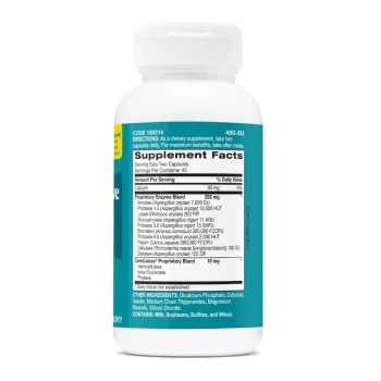 Natural Brand Super Enzime Digestive (100 Cps), GNC Live Well