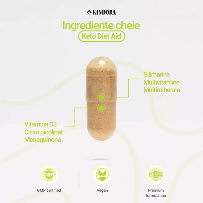 Keto Diet Aid, Kindora (60 capsule) Keto Diet Aid, Kindora (60 capsule)