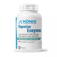 Enzime Digestive (90 capsule), Konig Laboratorium