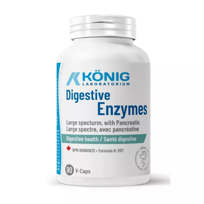 Enzime Digestive (90 capsule), Konig Laboratorium