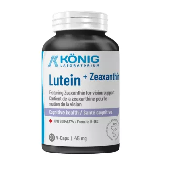 Luteina Forte cu Zeaxantina (30 capsule), Konig Laboratorium