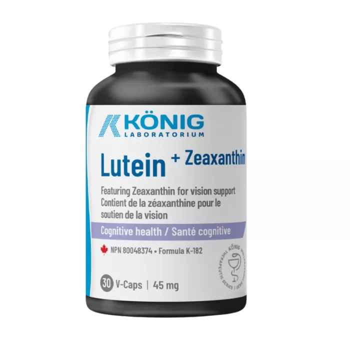 Luteina Forte cu Zeaxantina (30 capsule), Konig Laboratorium