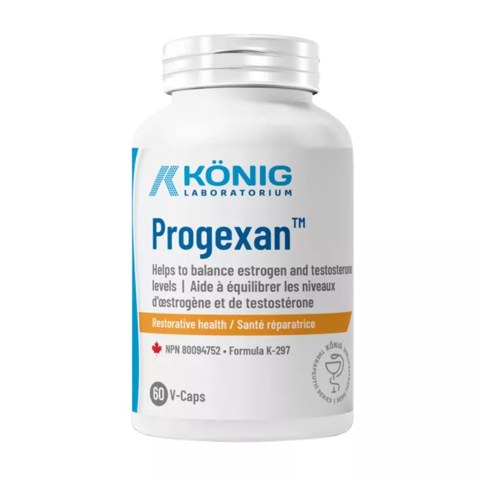 Progexan – Progesteron (60 capsule), Konig Laboratorium