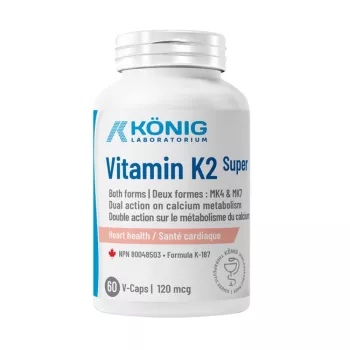 Super Vitamina K2 120 mcg (60 capsule), Konig Laboratorium