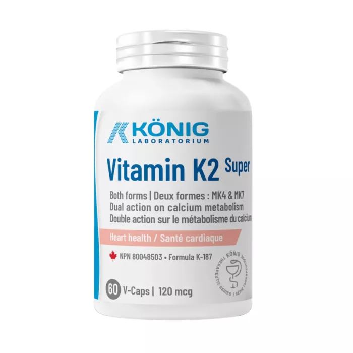 Super Vitamina K2 120 mcg (60 capsule), Konig Laboratorium
