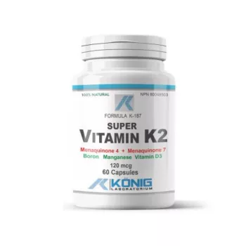 Super Vitamina K2 120 mcg (60 capsule), Konig Laboratorium Super Vitamina K2 120 mcg (60 capsule), Konig Laboratorium