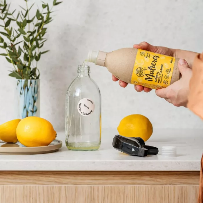 Detergent concentrat multi cleaner cu 99% ingrediente naturale Fresh Citrus (450ml), Mulieres