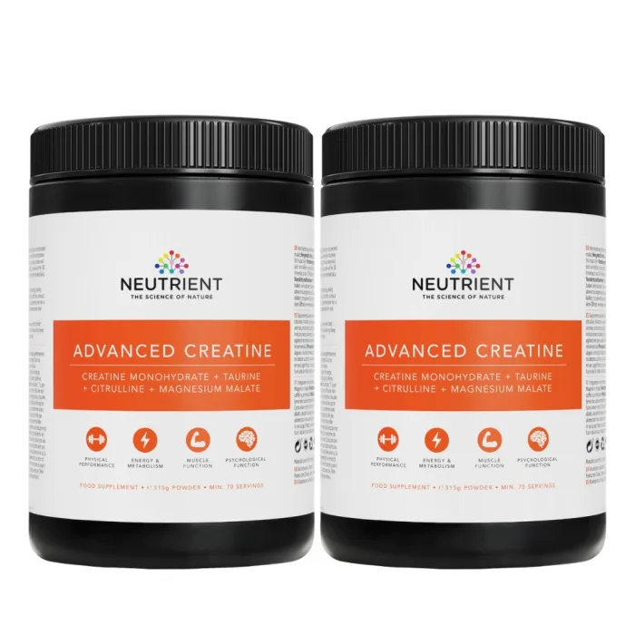 Duo Pack Advanced Creatine M+Taurine+Citrulline+Magnesium (524g), Neutrient