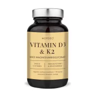 Vitamina D3 (2500UI) + K2 + Magneziu Bisglicinat (90 capsule), Nordbo