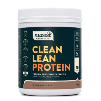 Proteina Vegetala - Clean Lean Protein - Rich Chocolate (500 grame), Nuzest