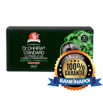 Dr.Ohhira® Standard probiotice fermentate 3 ani cu OM-X®, 30 capsule