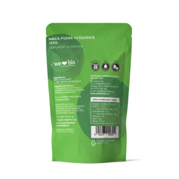 Maca pudra eco (125 grame), Obio
