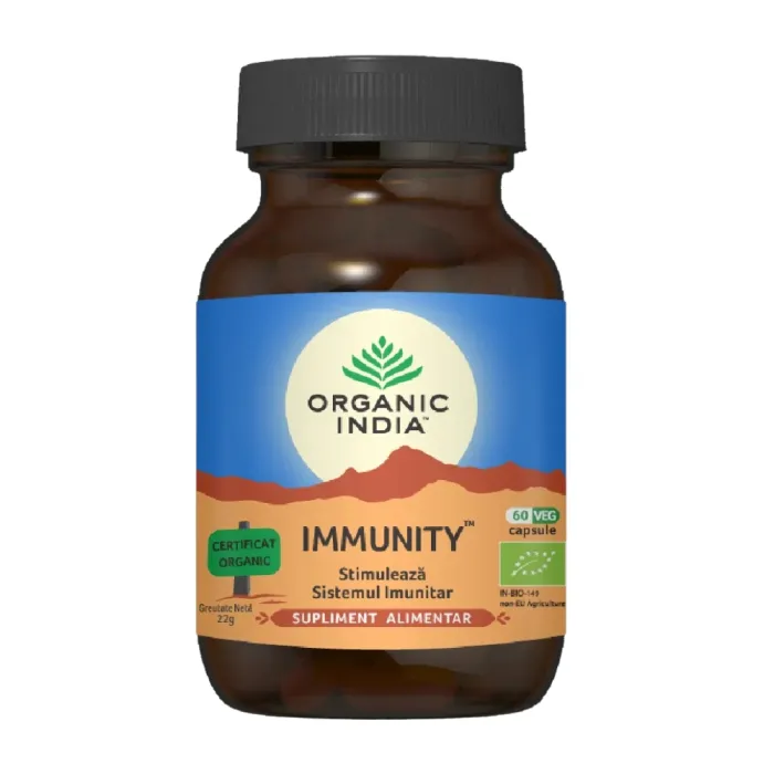 Immunity - stimuleaza imunitatea (60 capsule), Organic India