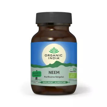 Neem - antibiotic natural (60 capsule), Organic India