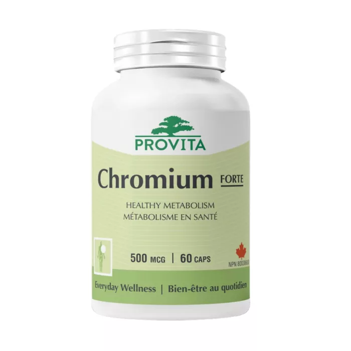 Chromium Forte 500 mcg (60 capsule), Provita Nutrition