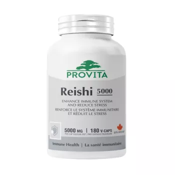 Ganoderma 5000 extract bioactiv standardizat (180 capsule), Provita Nutrition