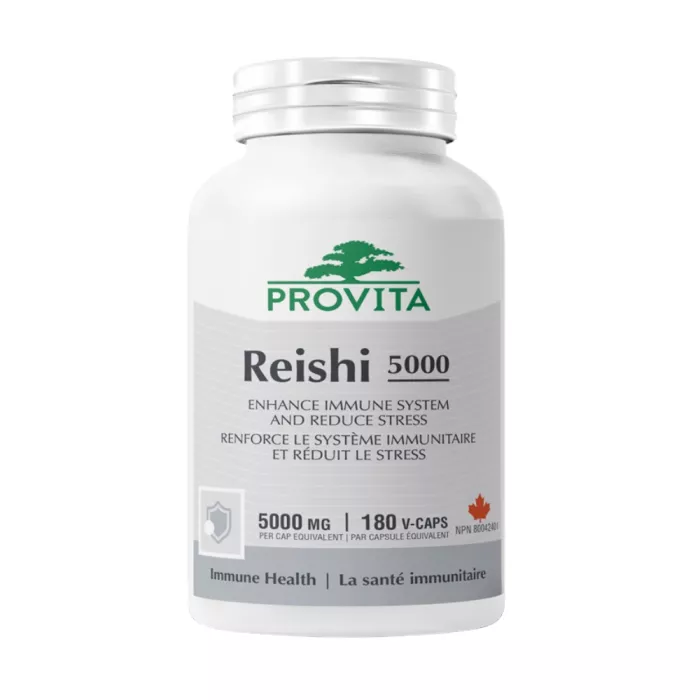 Ganoderma 5000 extract bioactiv standardizat (180 capsule), Provita Nutrition