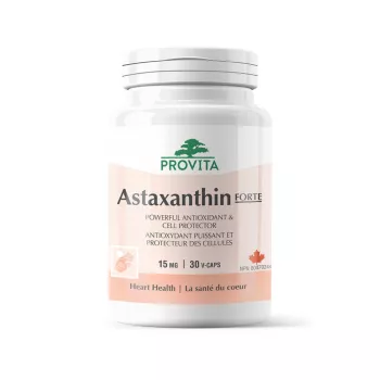 Astaxanthin Forte 15 mg (30 capsule), Provita Nutrition