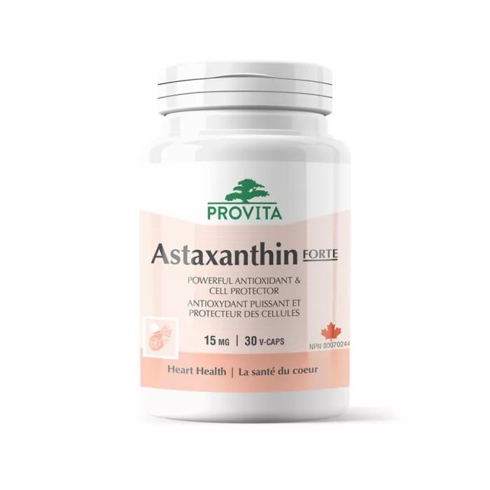 Astaxanthin Forte 15 mg (30 capsule), Provita Nutrition