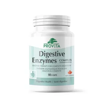 Complex enzime digestive (90 capsule), Provita Nutrition