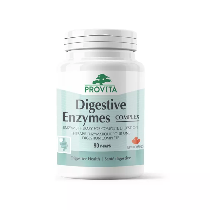 Complex enzime digestive (90 capsule), Provita Nutrition