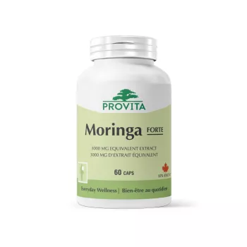 Moringa Forte 3000 mg (60 capsule), Provita Nutrition